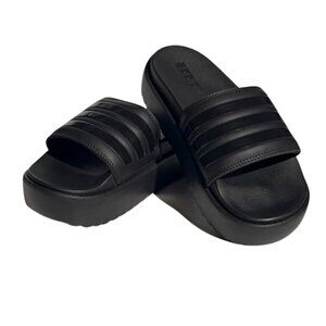 Adidas Adilette Platform Slides Black Size 6 - NWT – Women’s